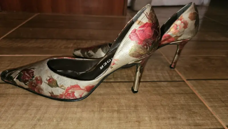 Zapatos de tacón estampados - 3