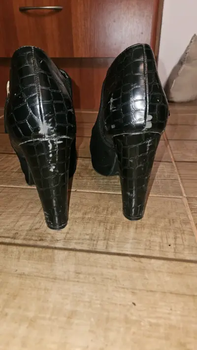 Botines negros de gamuza - miniatura 4