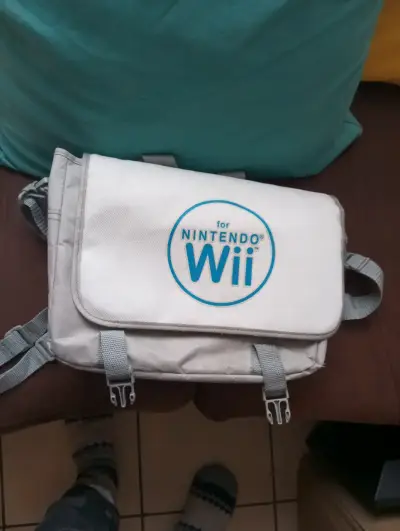 Bolso / Mochila Oficial Nintendo Wii - Excelente E - miniatura 1