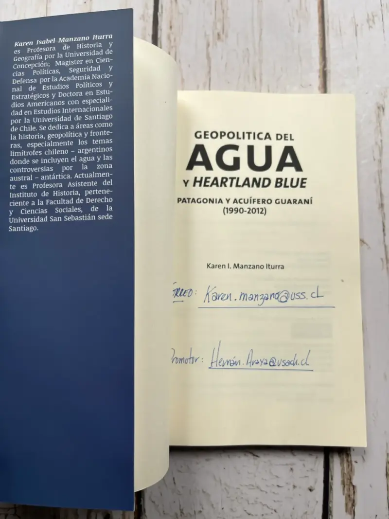 Geopolítica del Agua y heartland blue, Patagonia - 4