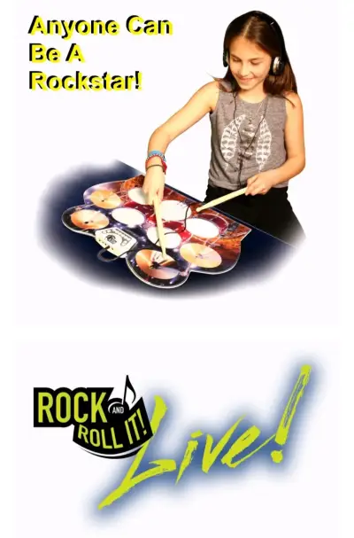 Batería electrónica portátil Rock and Rollit - miniatura 3