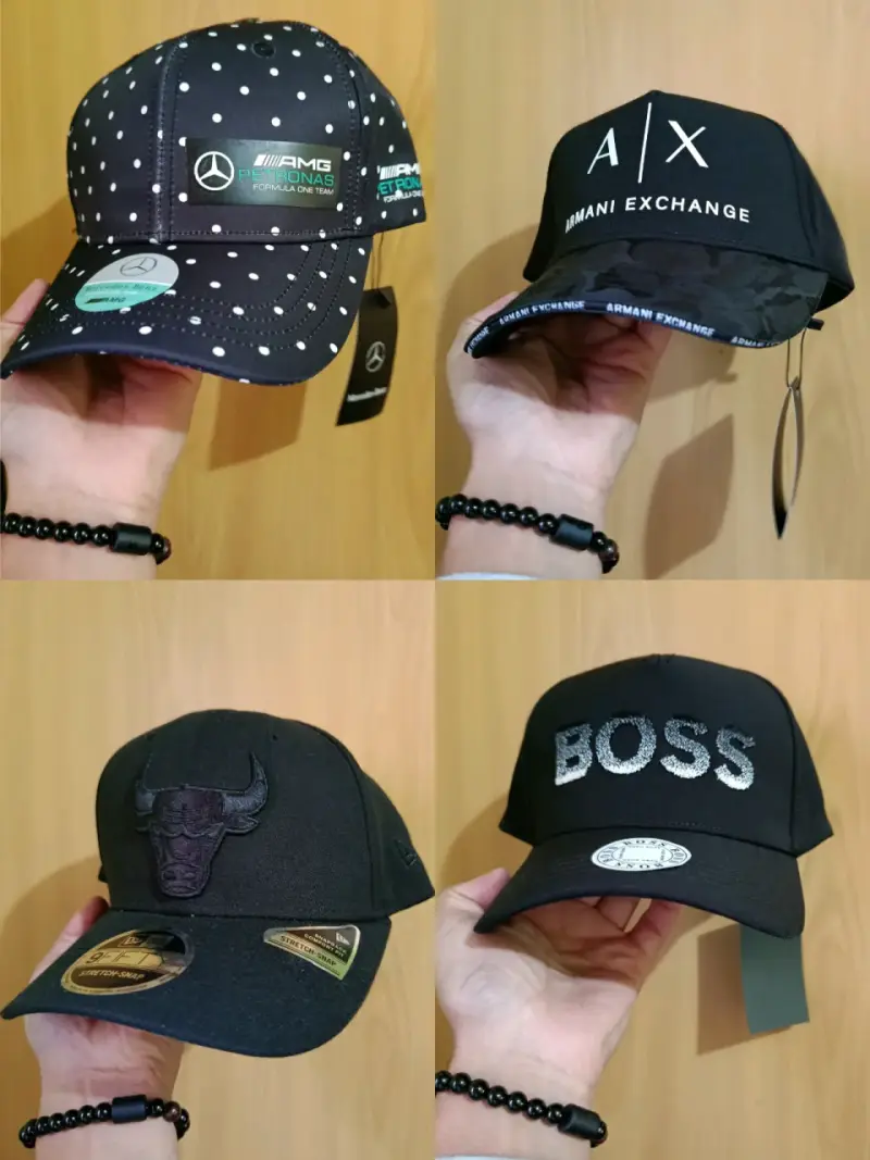 Set de gorros de marcas variades en stock - 1