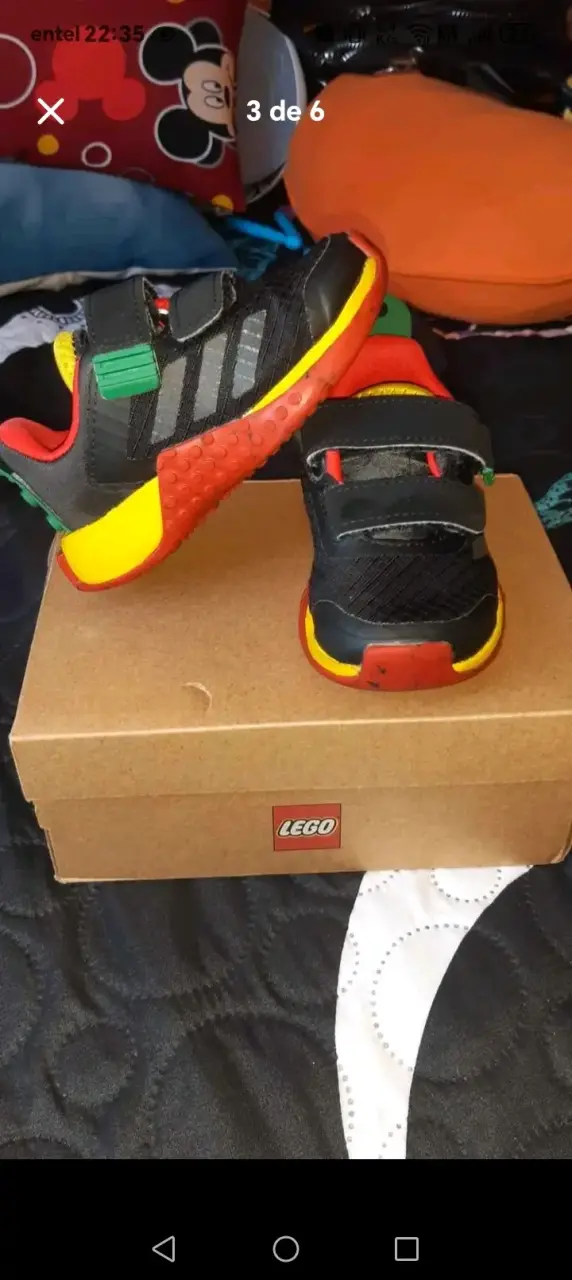 Zapatillas LEGO negras y rojas - 2
