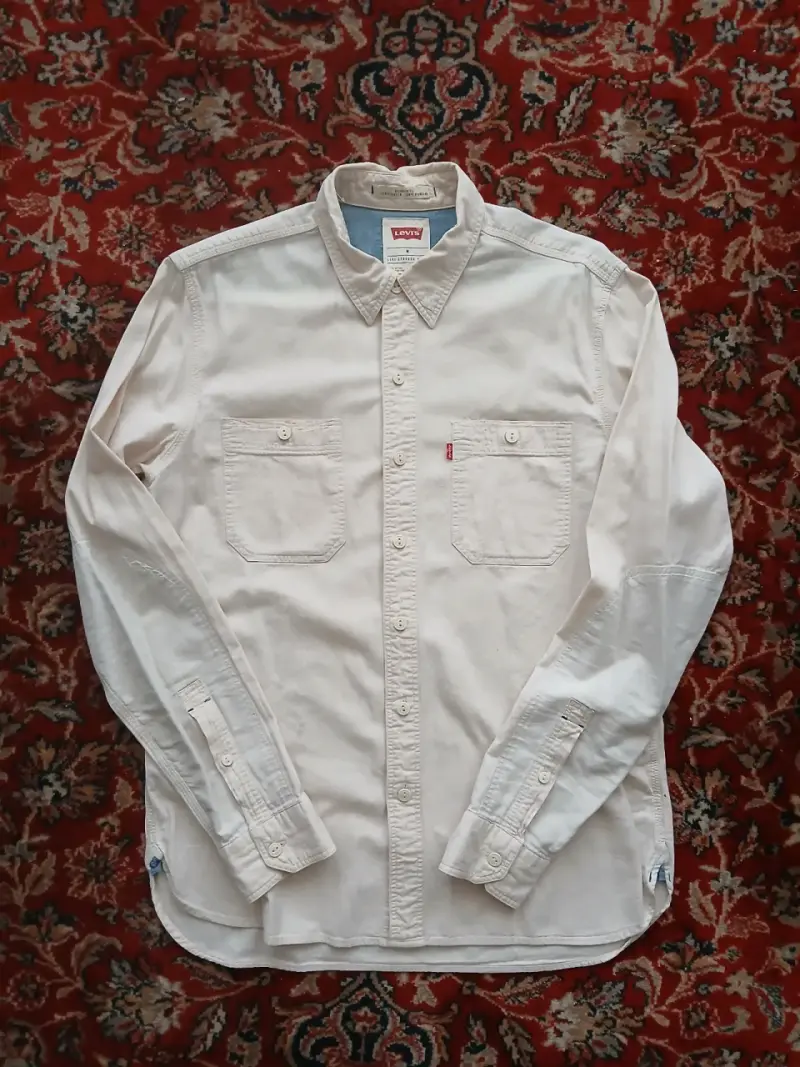 Camisa color crema Levi's M - 3