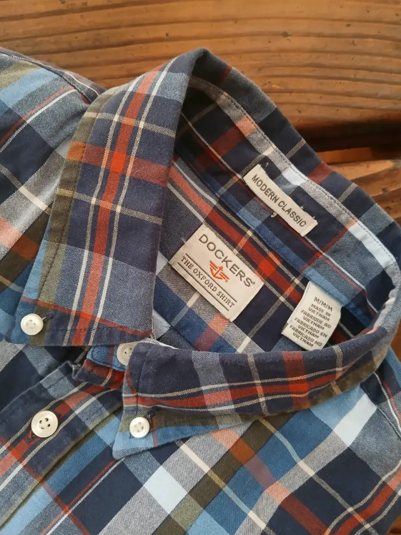 Camisa a cuadros Dockers M - 2