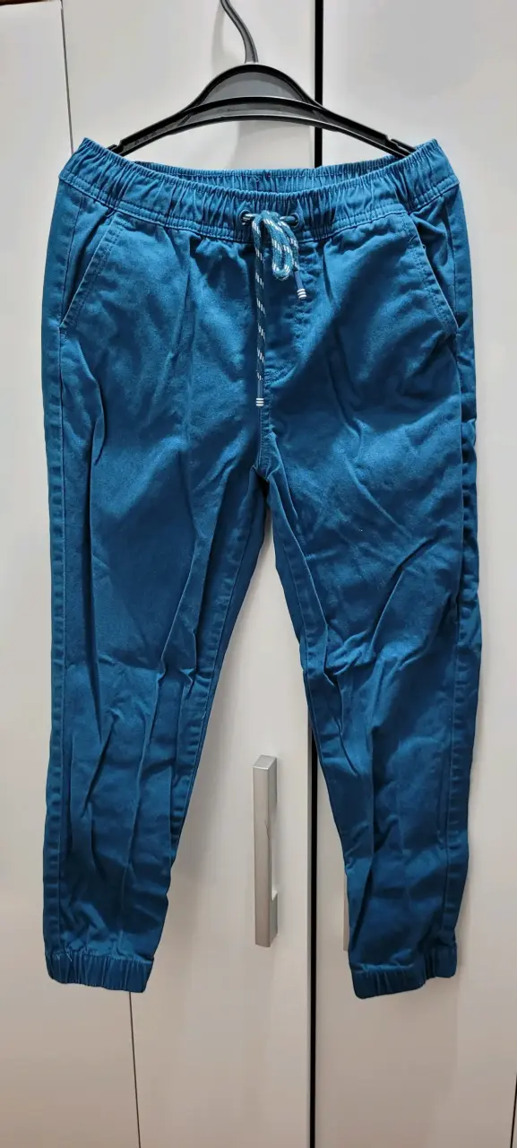 Pantalones jogger azul