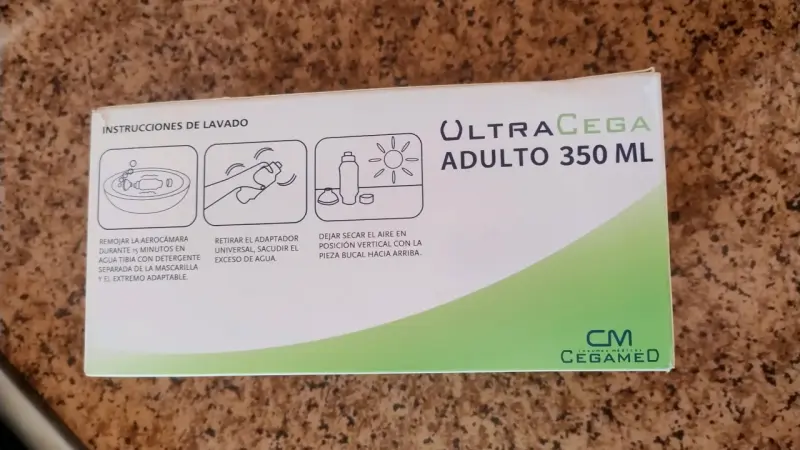 Aerocámara UltraCega 350ml - 1