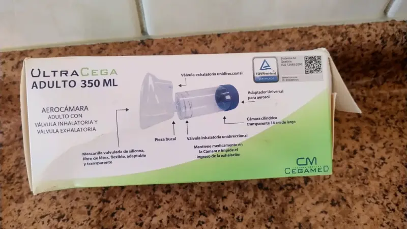 Aerocámara UltraCega 350ml - 3
