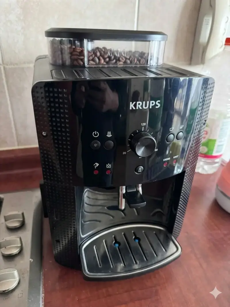 Cafetera automática Krups negra - 3