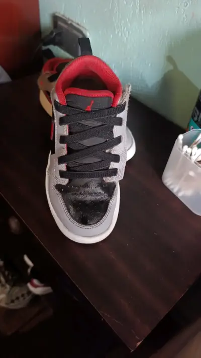 Zapatillas deportivas gris y negro - miniatura 3