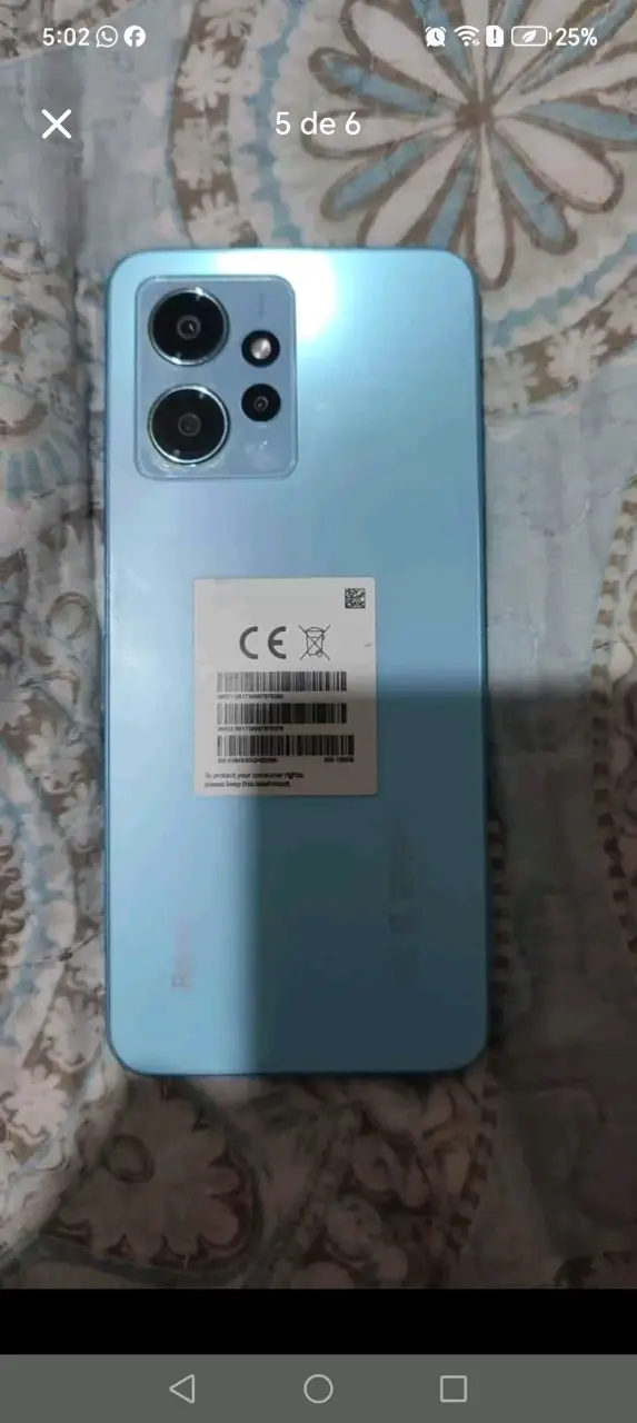 Smartphone Xiaomi Redmi azul - 2