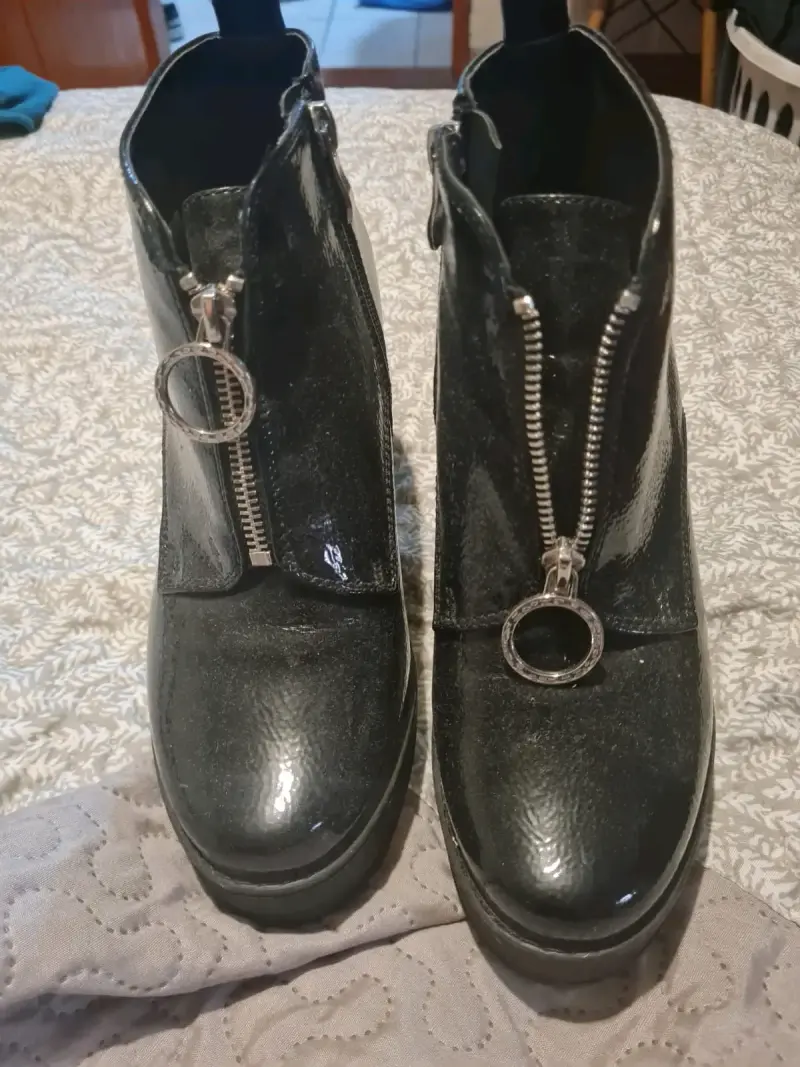 Botines negros de charol C. MORAN - 2
