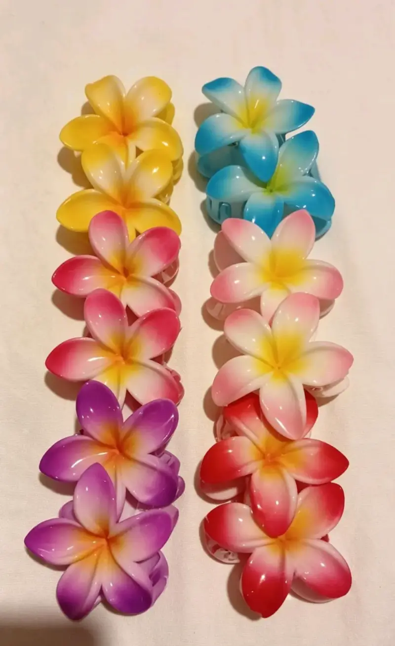 Set de pinzas florales coloridas - 1