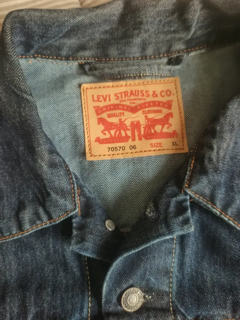 Chaqueta Mezclilla Levi's XL - 2