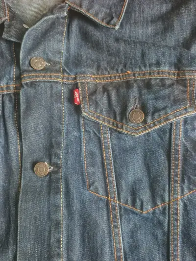 Chaqueta Mezclilla Levi's XL - miniatura 3