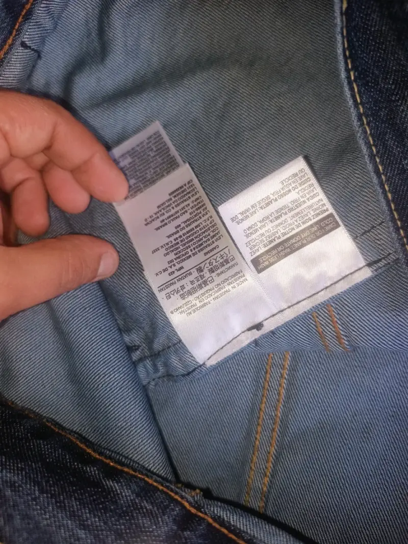 Chaqueta Mezclilla Levi's XL - 4