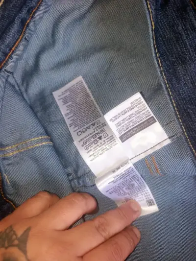 Chaqueta Mezclilla Levi's XL - miniatura 5