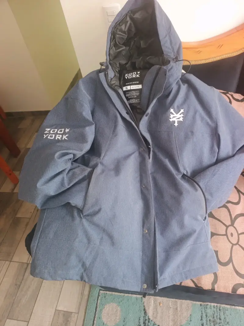 Parka azul Zoo York con capucha Xl - 1