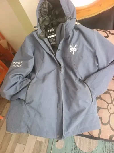 Parka azul Zoo York con capucha Xl - miniatura 2