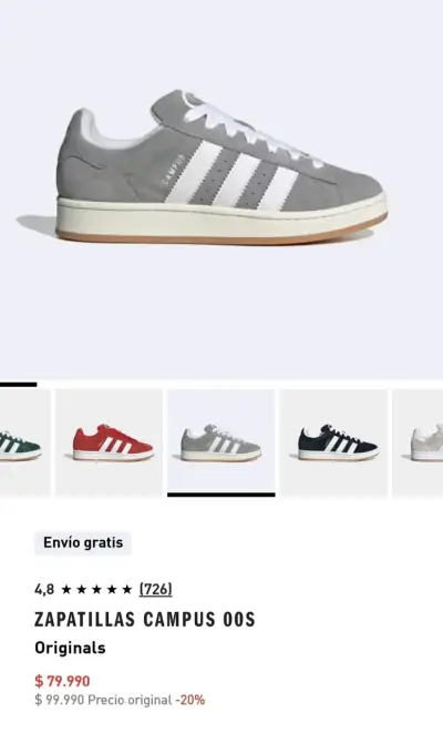 Adidas Campus 00s - miniatura 3