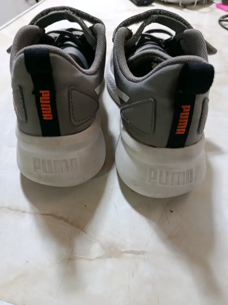Zapatillas talla 34.5(21cm) grises deportivas - 2