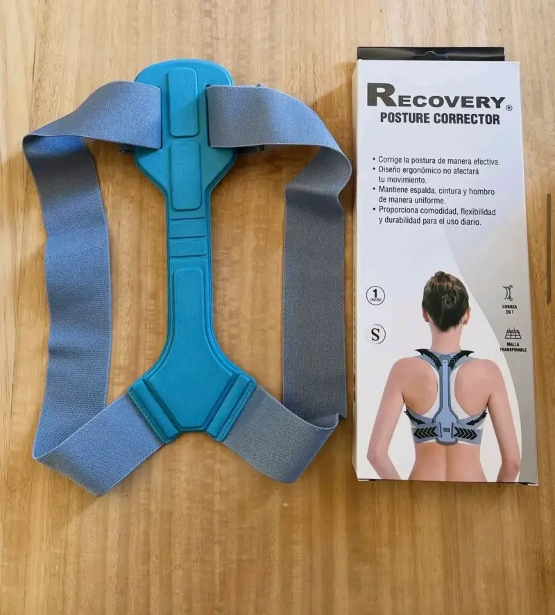 Corrector de postura Recovery azul - 1