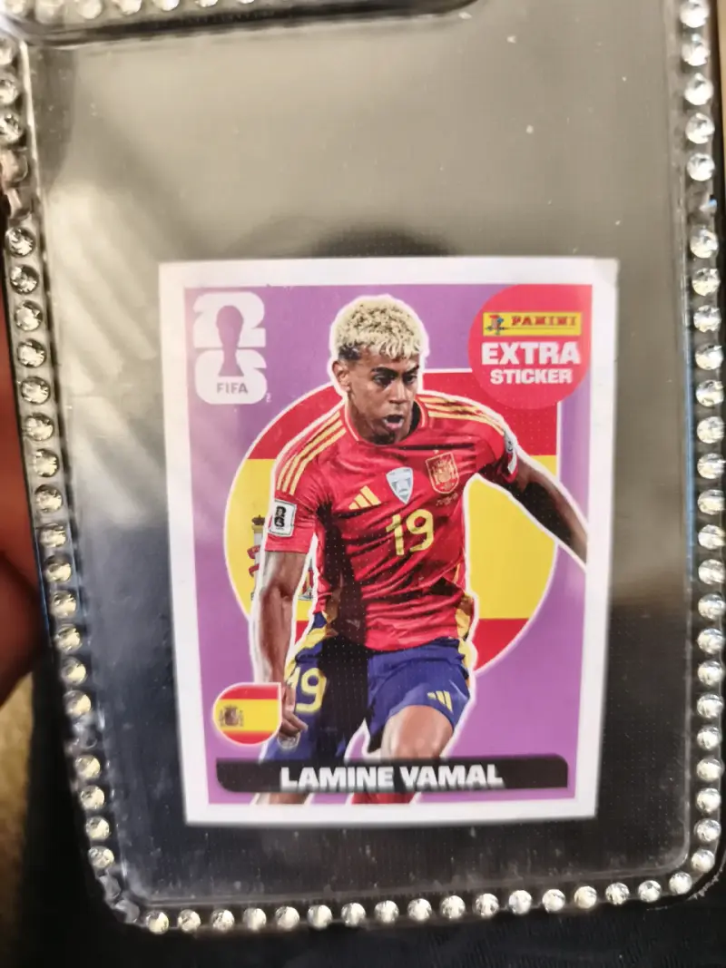 Lámina Panini Kylian Mbappé y lamine yamal - 2