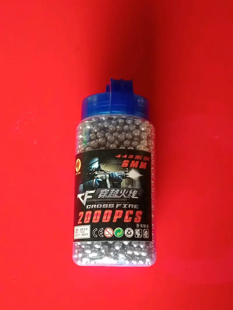 Bolitas Airsoft 6mm 2000 unid - 1