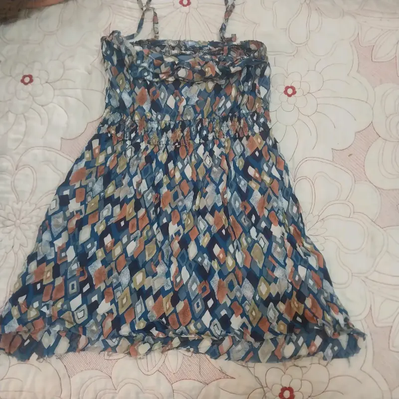 Vestido estampado multicolor - 2