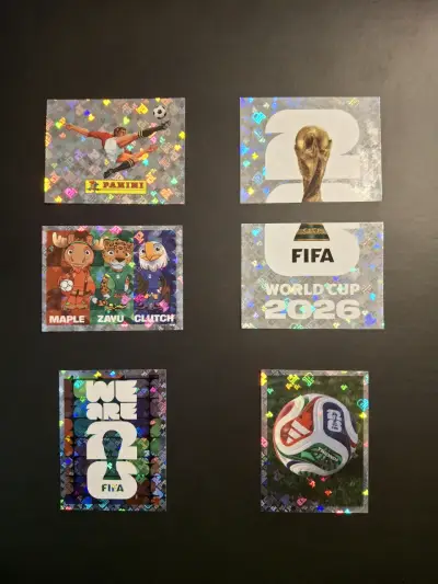 Láminas holográficas álbum mundial 2026 - miniatura 1