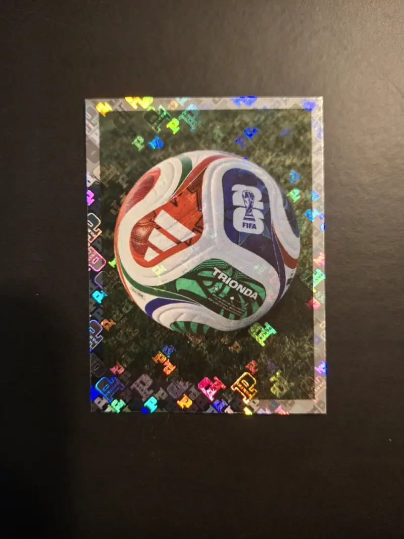 Láminas holográficas álbum mundial 2026 - 3