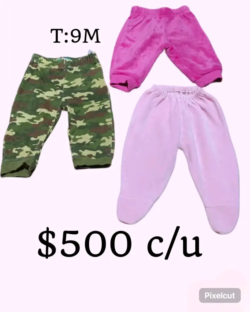 Enteritos de bebé 3M azul y rosado - 6