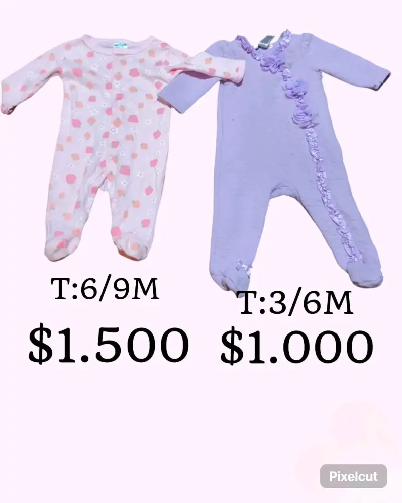 Conjunto bebé rosado 0/3M - 3