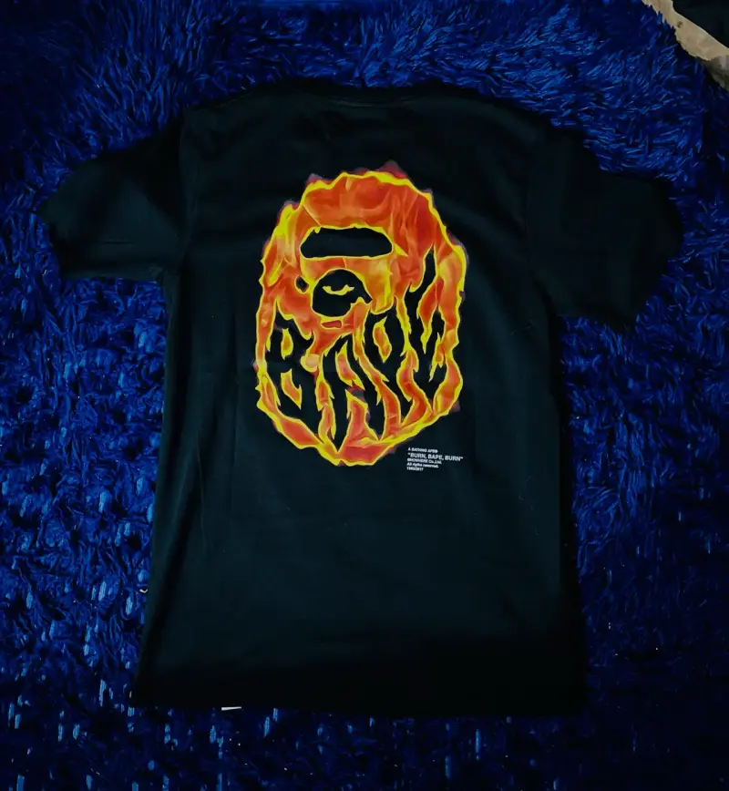 Polera BAPE Negra - 1