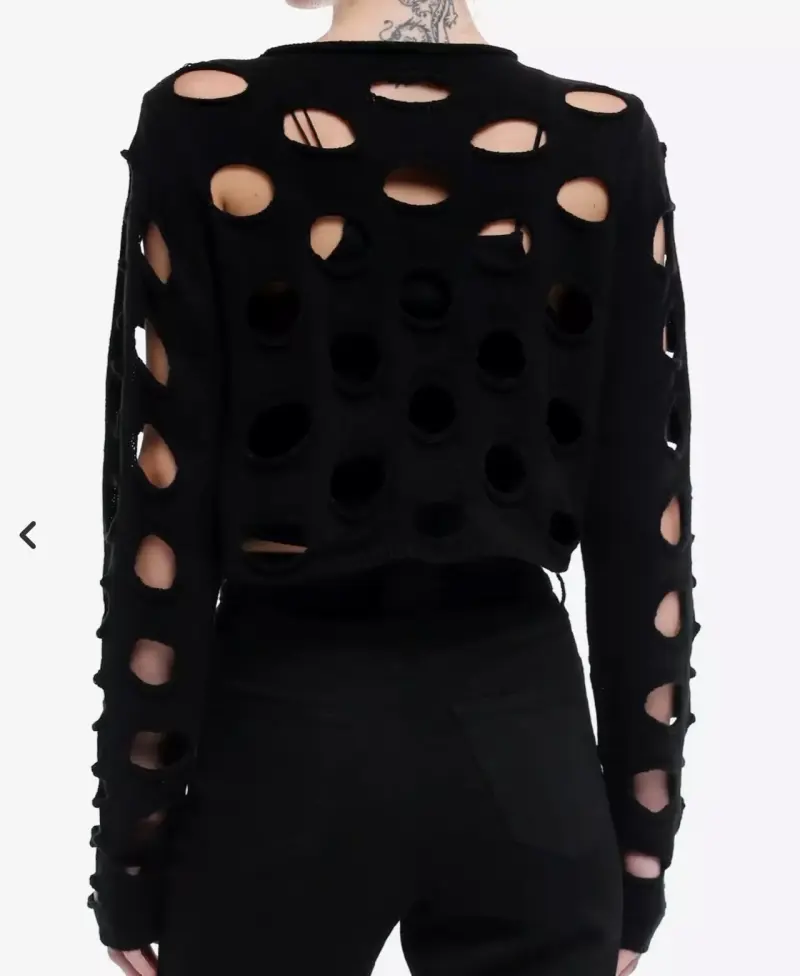 Sweater Hottopic negro - 2