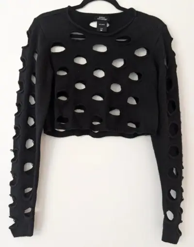 Sweater Hottopic negro - miniatura 3