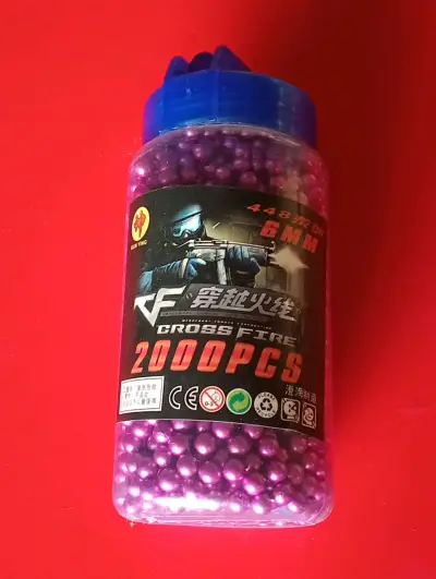 Balines 6mm Cross Fire 2000 piezas - miniatura 1
