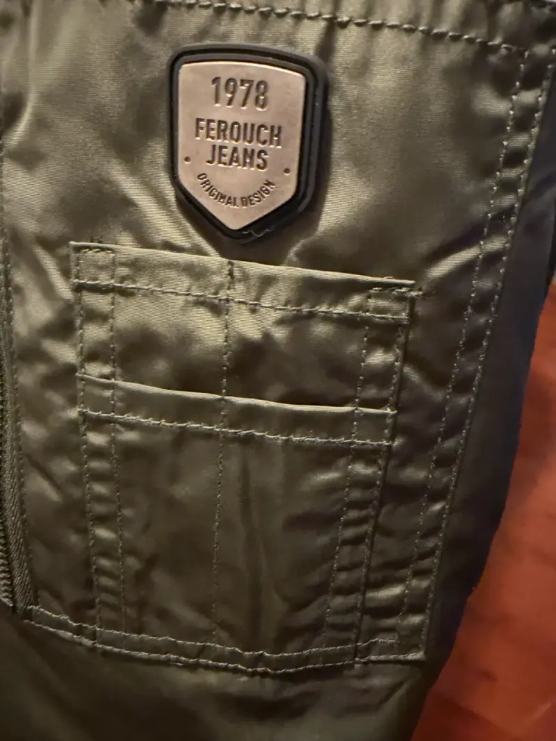 Chaqueta Ferouch bomber verde oliva - 3