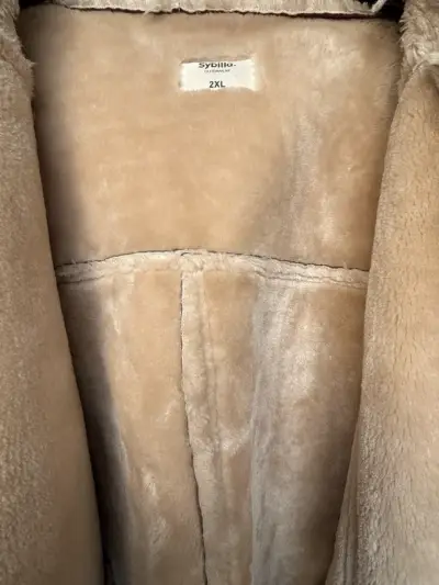 Chaqueta de cuero aviadora con chiporro - miniatura 4