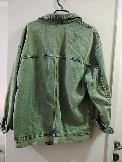 Chaqueta de mezclilla verde - miniatura 2