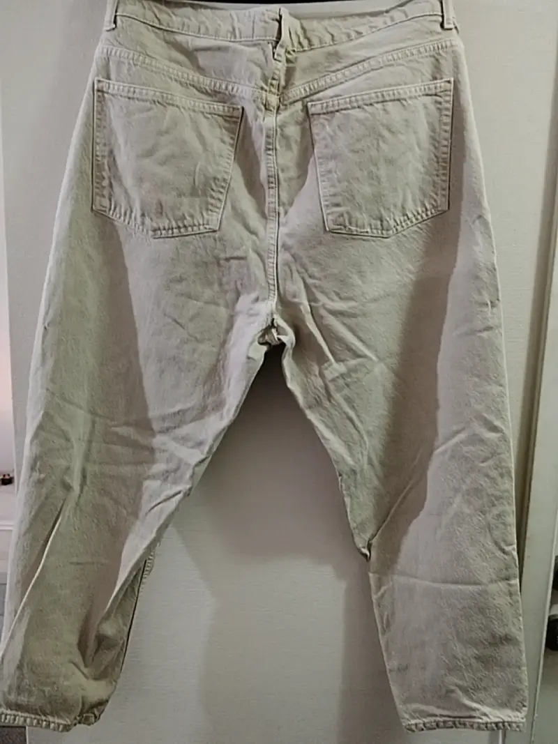 Jeans beige casual - 2