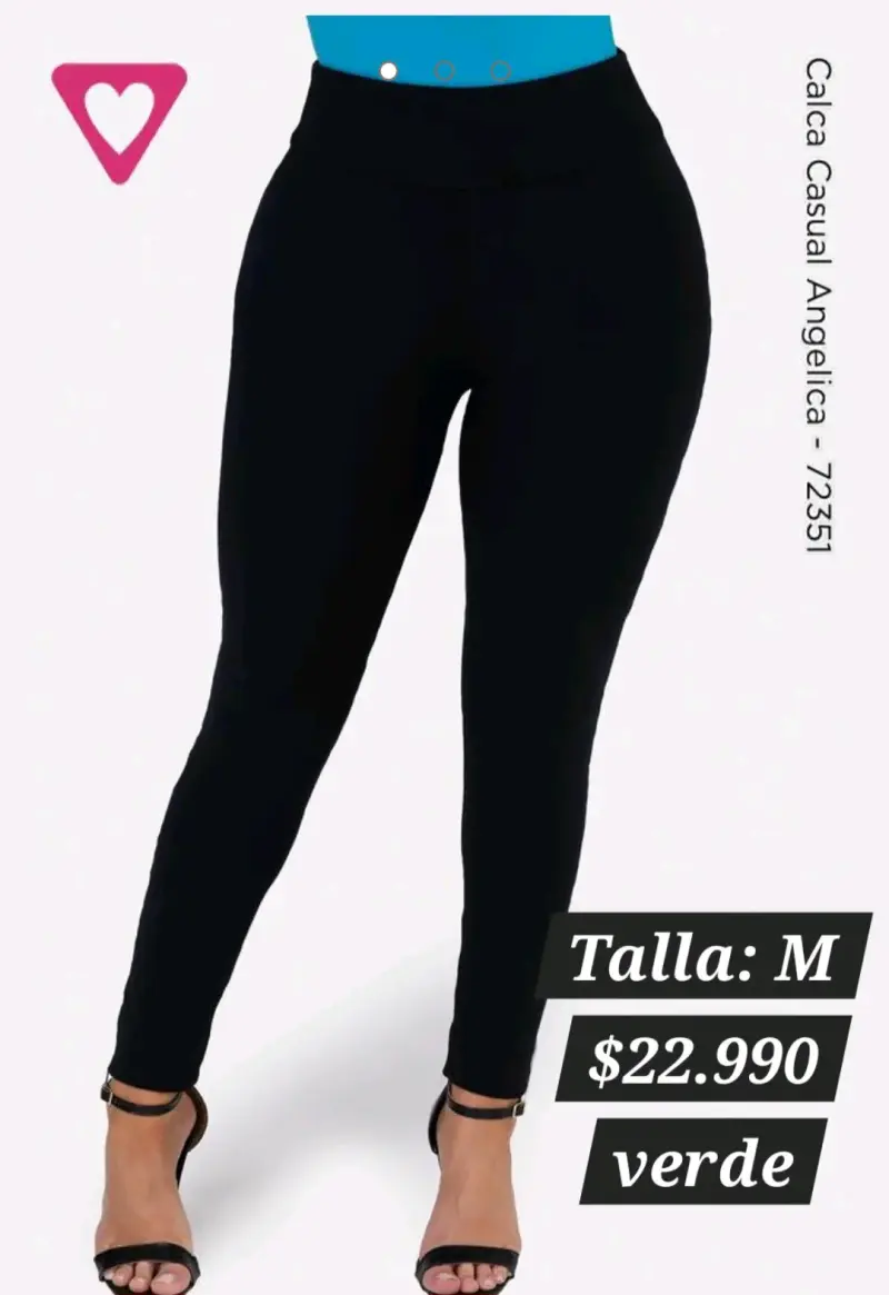 Pantalones negros casuales - 1