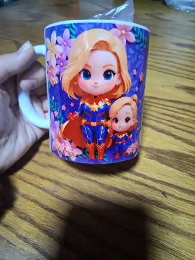 Taza personalizada diseño floral - miniatura 3