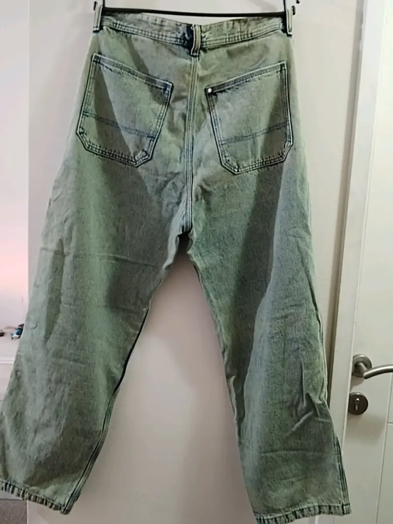Jeans vintage verde claro - 2