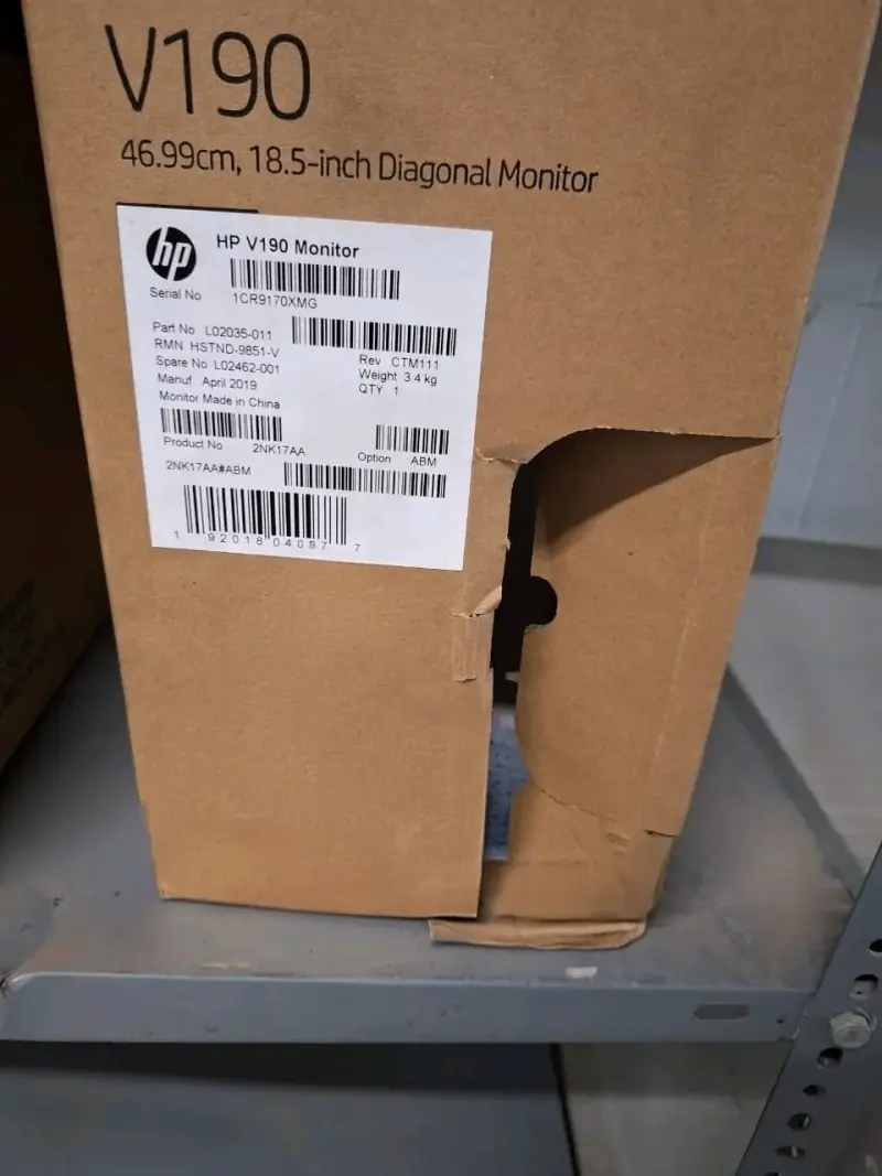Monitor HP V190 18.5 pulgadas