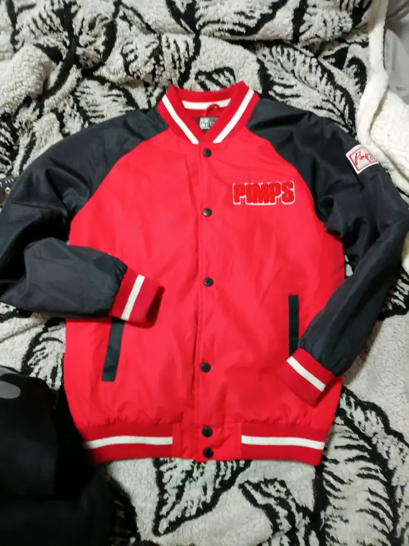 Chaqueta bomber roja - 1