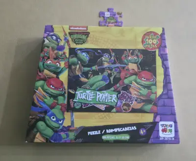 Rompecabezas Tortugas Ninja 100 piezas - miniatura 1