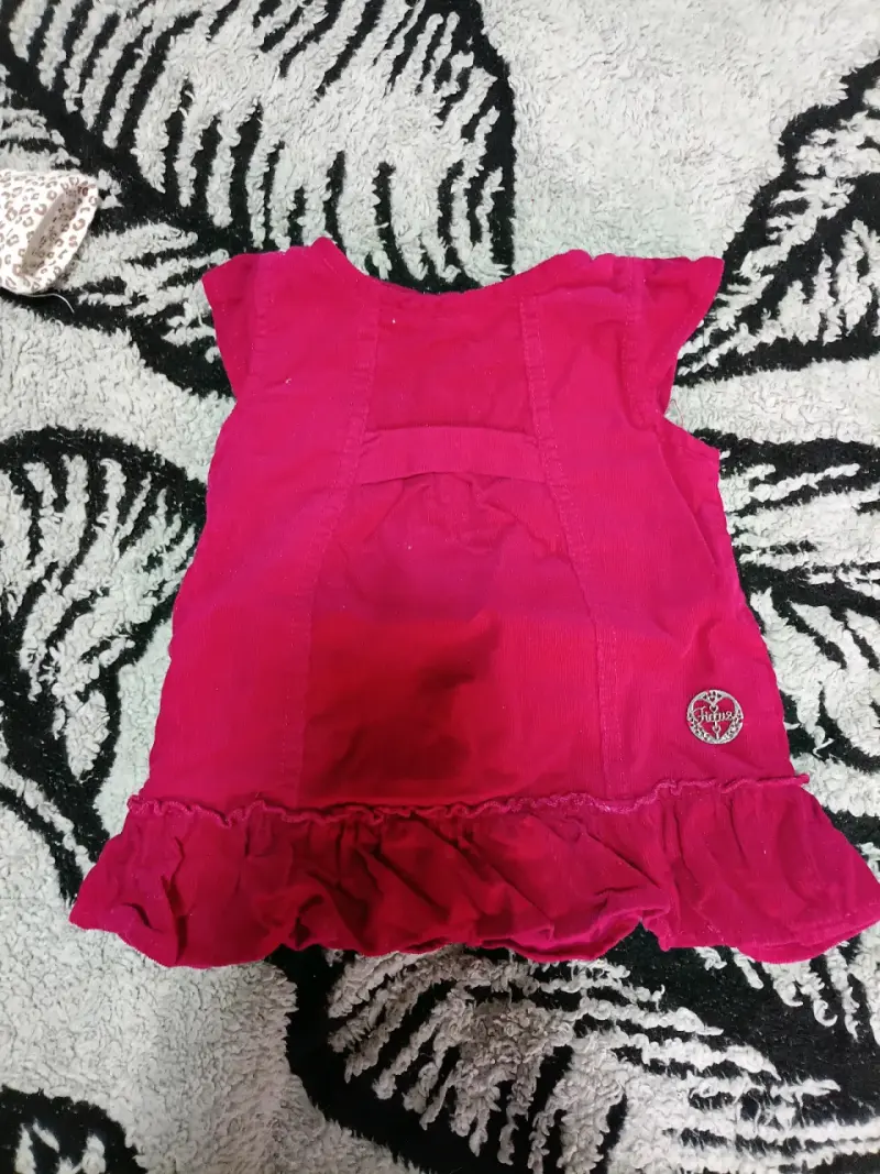 Enterito bebé rosado con capucha - 5