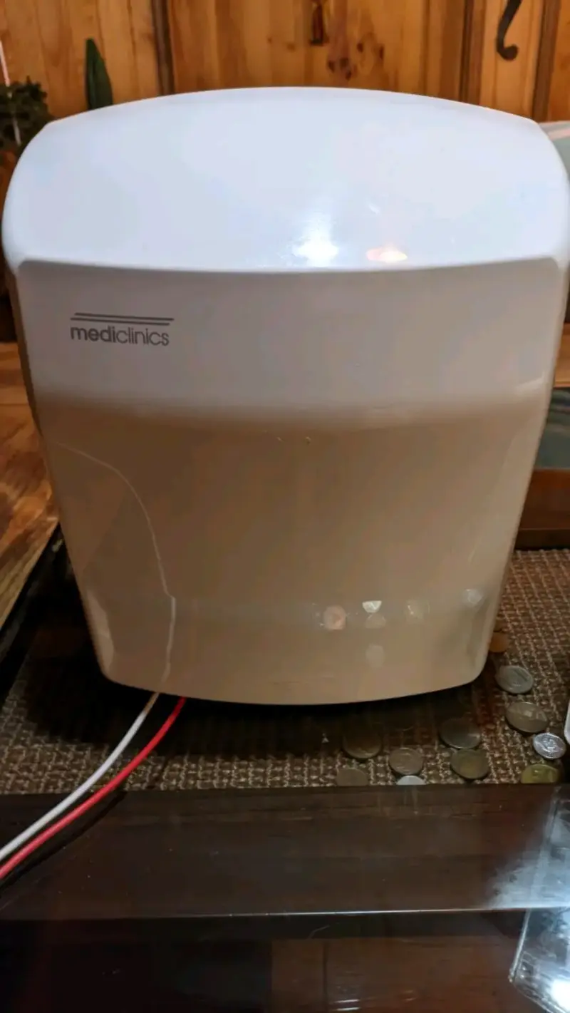 Secador de manos Mediclinics blanco - 1