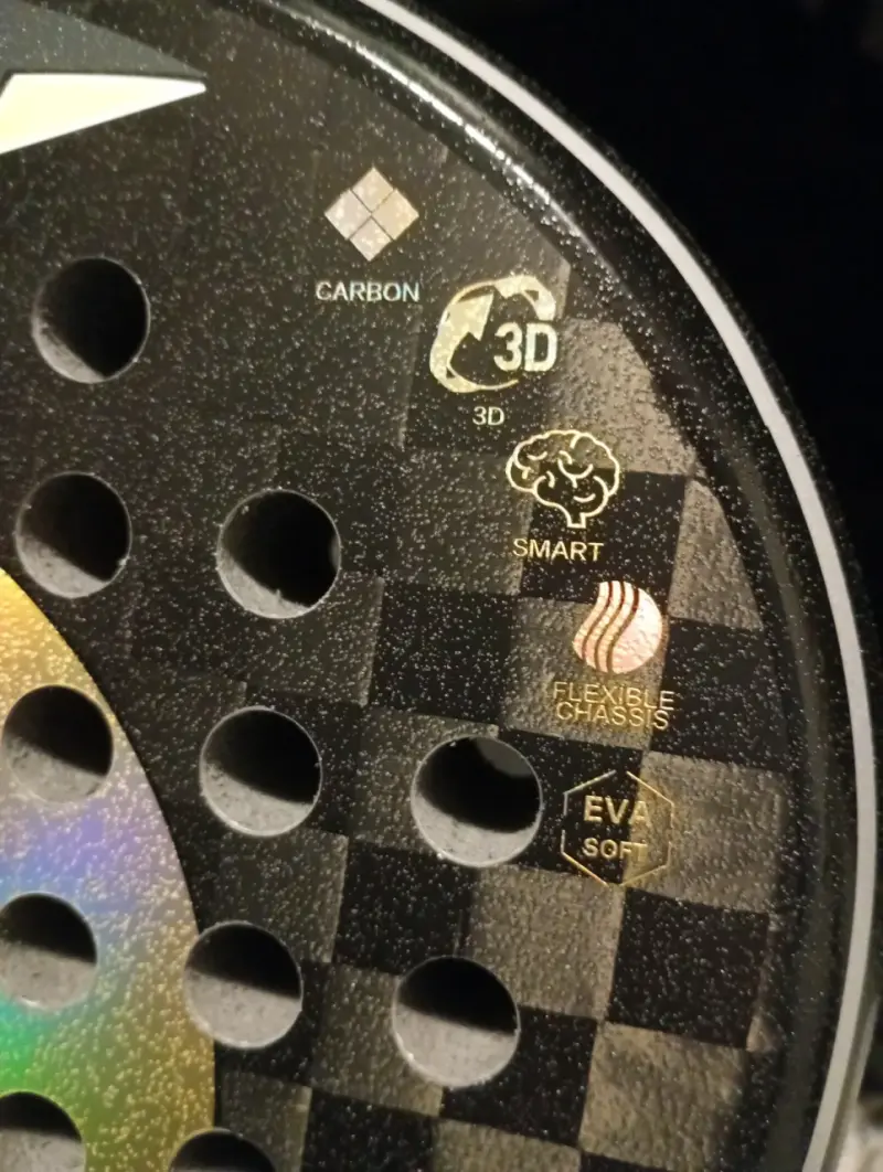 Pala de pádel Carbon Pro luxury series - 3
